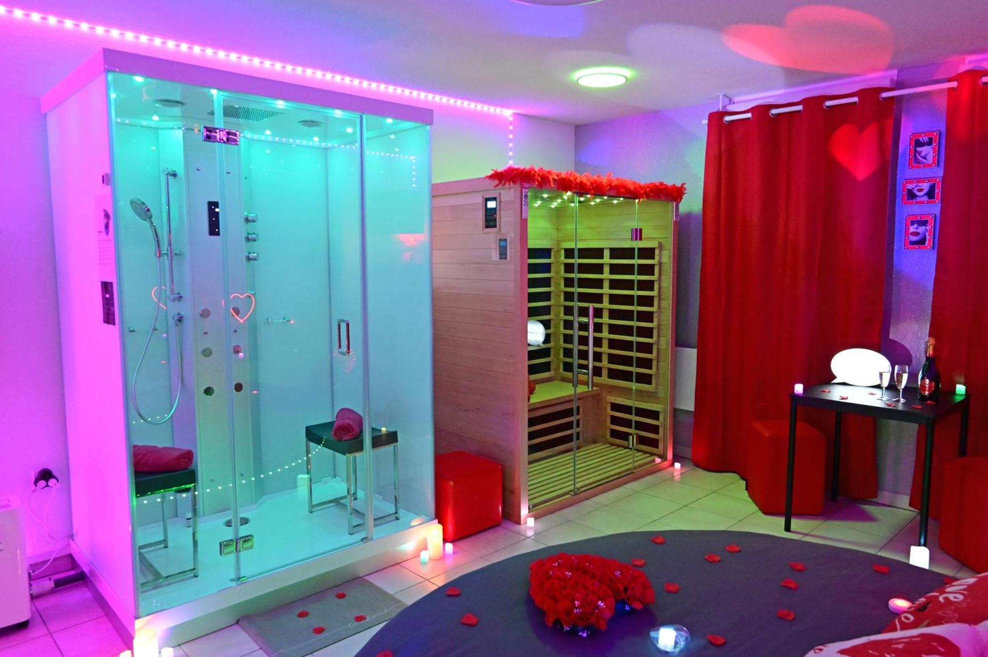 Love Room A Deux Pas De L'Ocean Avec Hammam, Sauna Et Bain A 2 :-) Бискарос Екстериор снимка