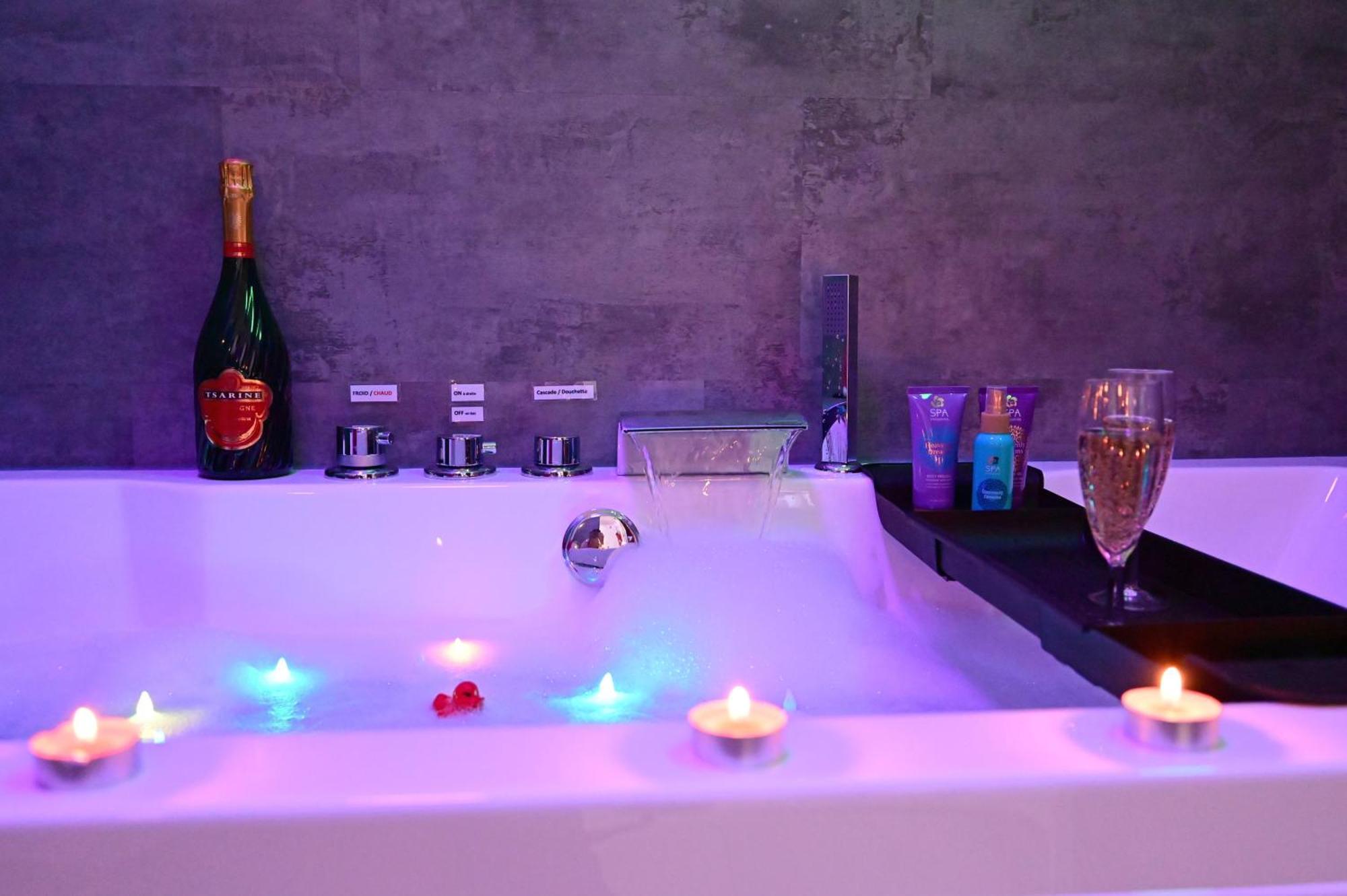 Love Room A Deux Pas De L'Ocean Avec Hammam, Sauna Et Bain A 2 :-) Бискарос Екстериор снимка