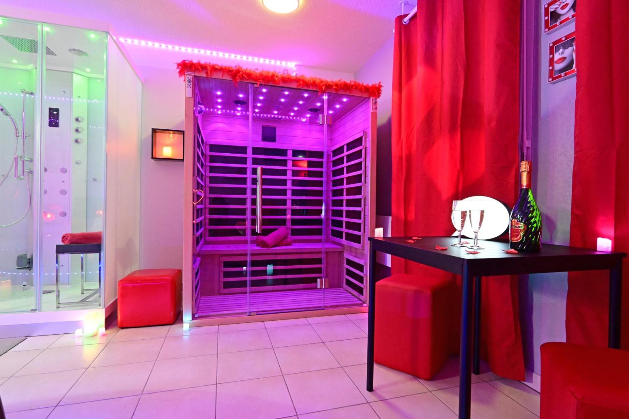 Love Room A Deux Pas De L'Ocean Avec Hammam, Sauna Et Bain A 2 :-) Бискарос Екстериор снимка