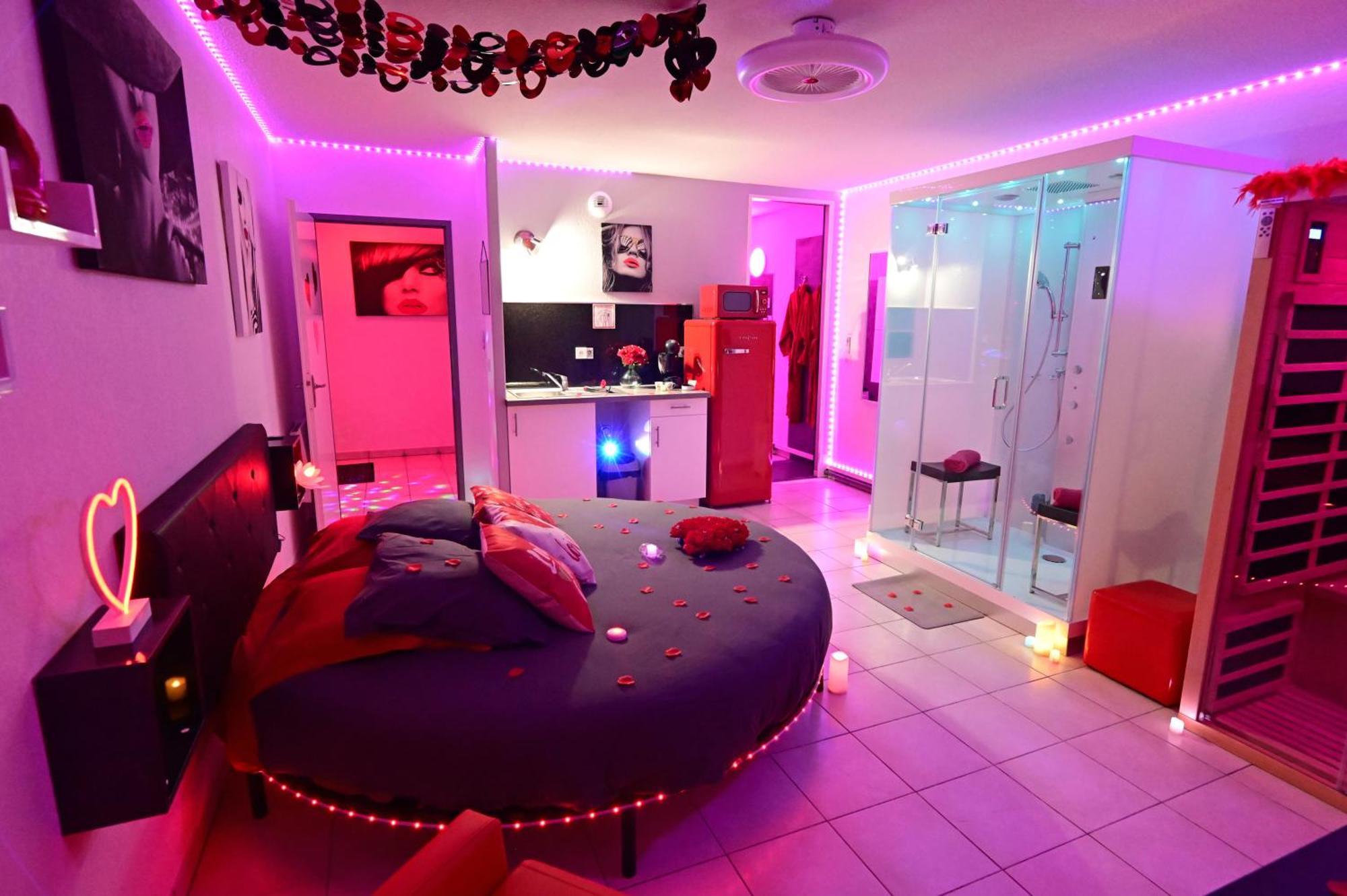 Love Room A Deux Pas De L'Ocean Avec Hammam, Sauna Et Bain A 2 :-) Бискарос Екстериор снимка